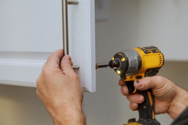 Cabinet Knob Installation