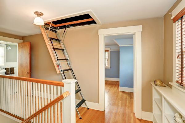 Attic Access Stairs Repair