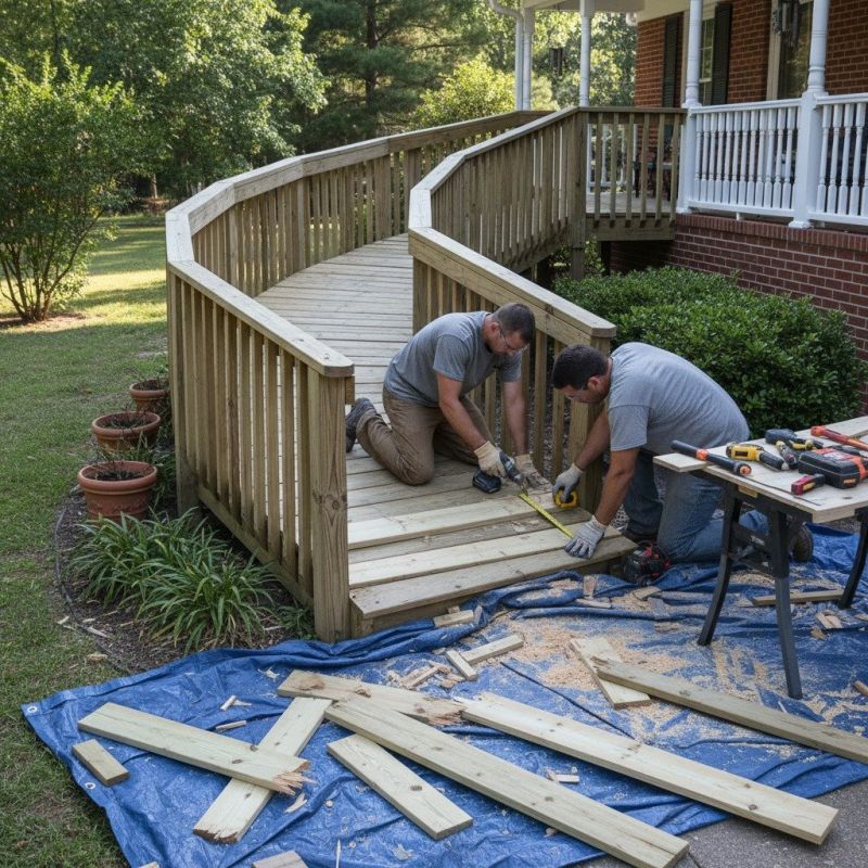 Handicap Ramp Repair